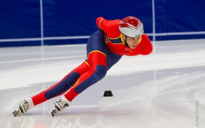 El Pabellón de Hielo de Jaca sede del I Campeonato de España de short-track