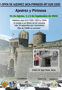 I Open de Ajedrez Jaca-Pirineos