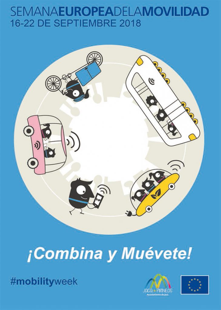 Semana de la movilidad en Jaca con Fiesta de la Bicicleta y Día del Pedal, Aula en bici, presentación del plan de movilidad urbana sostenible, "Día sin coches" y muestra de movilidad sostenible como algunas de las propuestas...