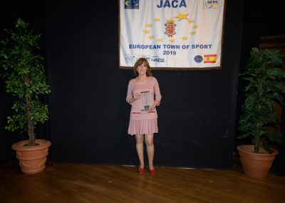 Reconocimiento a los deportistas jaqueses en la Gala del Deporte 2019