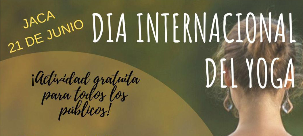 Día internacional del yoga en Jaca.