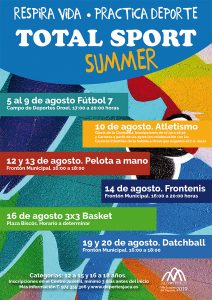 TOTAL SPORT SUMMER Respira vida - practica deporte