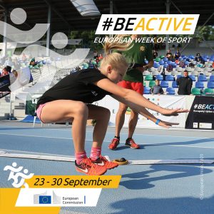 La sexta edición de la Semana Europea del Deporte (SED), iniciativa de la Comisión Europea para combatir el sedentarismo, se celebrará entre el 23 y el 30 de septiembre próximos. La SED se celebra de forma simultánea en todos los países miembros de la UE y otros del resto del continente, llegando a adherirse más de 40 países. En 2020 se promocionará la actividad física y el deporte entre la ciudadanía bajo el lema “BeActive, BeSafe”, en una edición que tendrá en España el deporte seguro como eje central. #BEACTIVE 2020