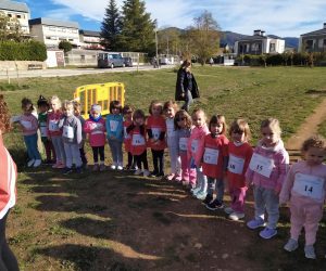 450 escolares participaron en una nueva edición del Cross Escolar de Jaca