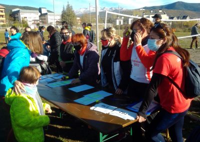 450 escolares participaron en una nueva edición del Cross Escolar de Jaca