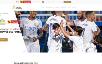 Jaca acoge el Campus Experience de la Fundación Real Madrid