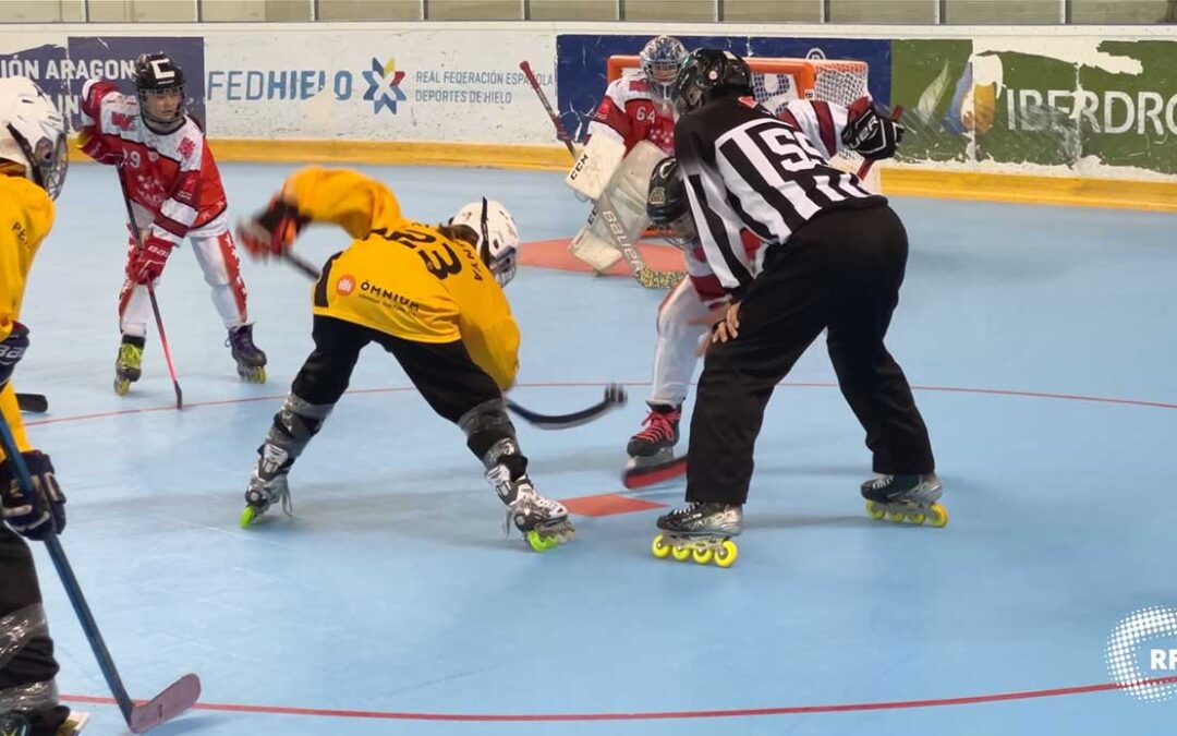 El Pabellón de Hielo de Jaca ha acogido el campeonato de España de selecciones autonómicas de hockey línea masculino y femenino. Recordamos que las selecciones participantes han estado formadas por jugadores y jugadoras de la categoría sub-15.