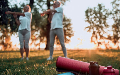 Mantenimiento físico al aire libre para personas adultas y mayores