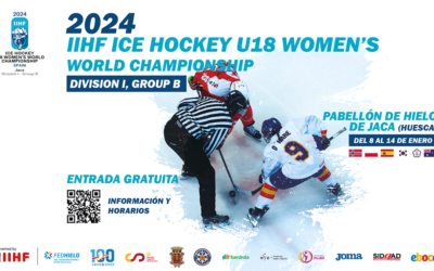 El Mundial Femenino U18 de Hockey Hielo se disputará en Jaca del 8 al 14 de enero