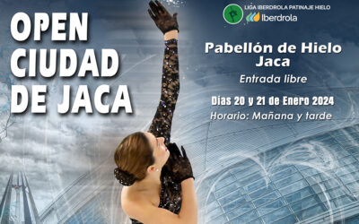 El Pabellón de Hielo acoge el Open de Jaca y Campeonato de Aragón de patinaje artístico sobre hielo